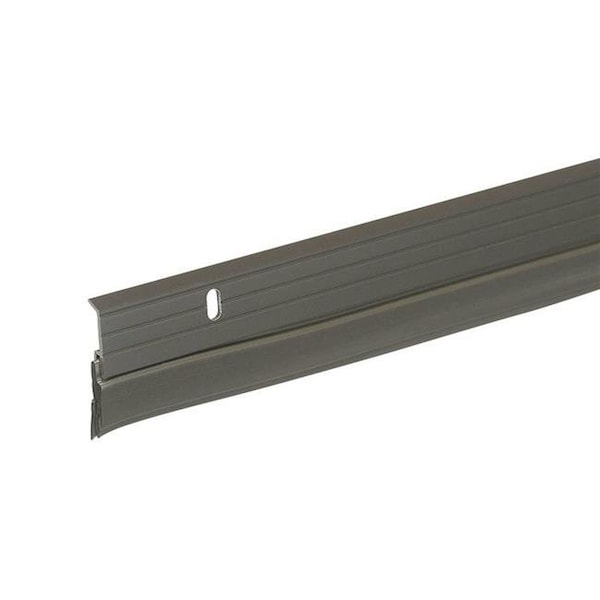 Thermwell Products 418715 1.75 x 36 in. Aluminum & Vinyl Door Sweep - Bronze 418715 - main